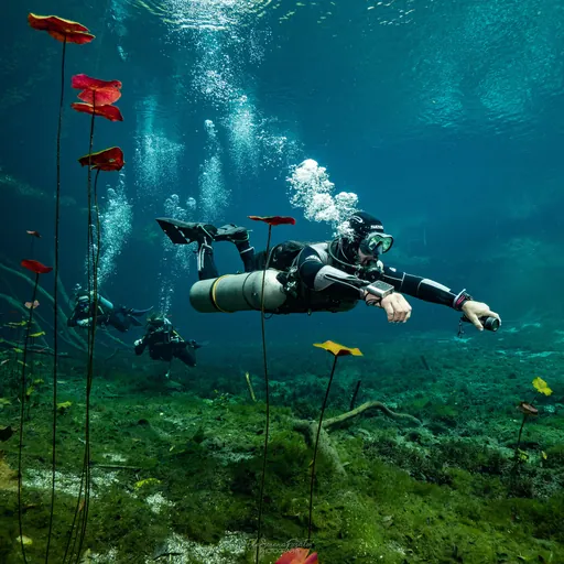 Open Water Sidemount detail